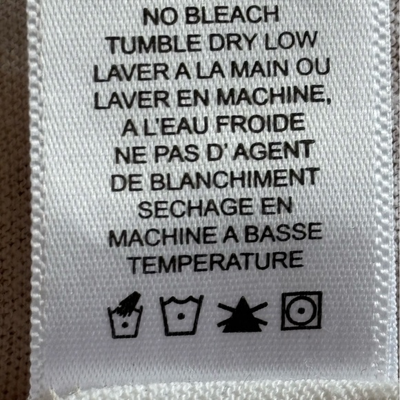 Wildfox Couture S US Team striped white cotton polyester T-shirt yellow … - Picture 8 of 9